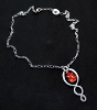 icone collier rouge virginie s =THE CAT STORE Bijouterie=